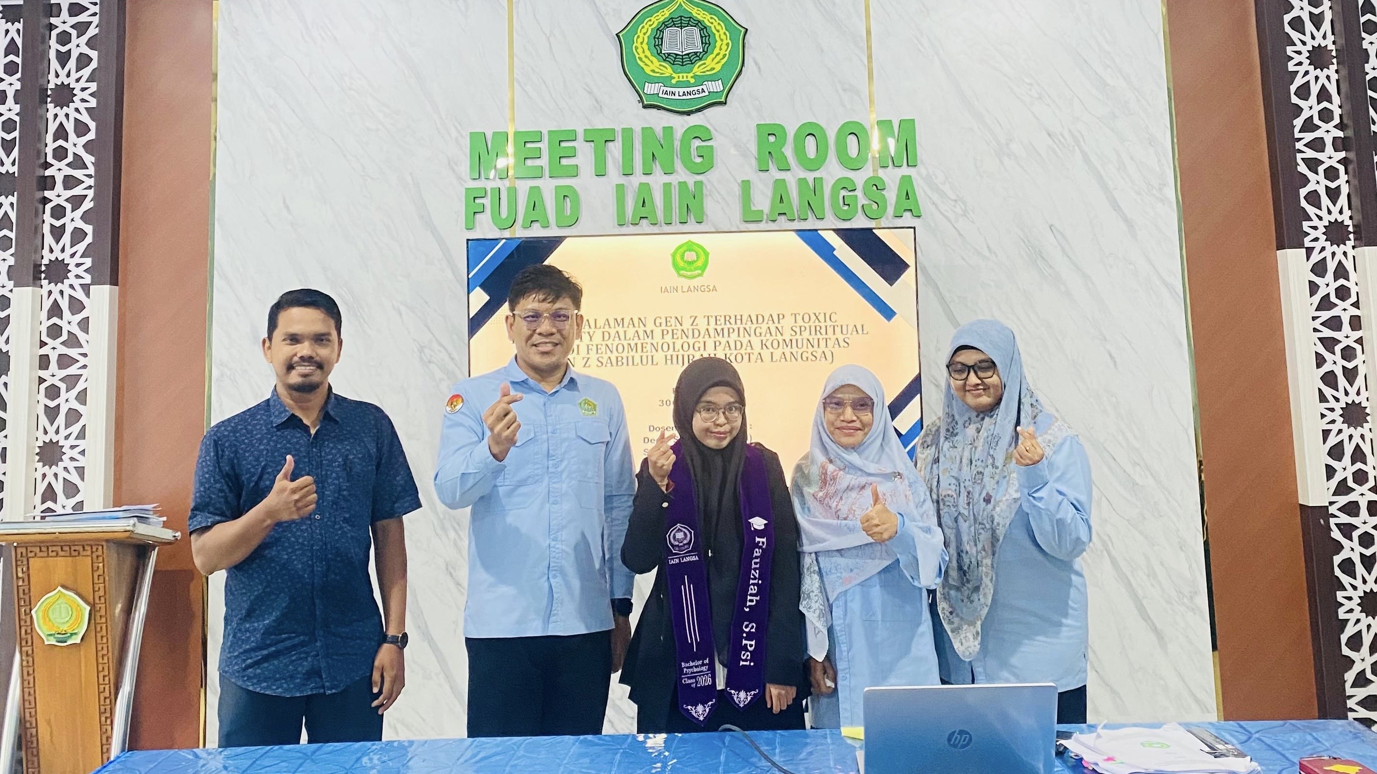 Eksplorasi Fenomena Toxic Positivity dalam Dakwah, Riset Fauziah Dorong Pentingnya Literasi Psikologi bagi Pendamping Spiritual