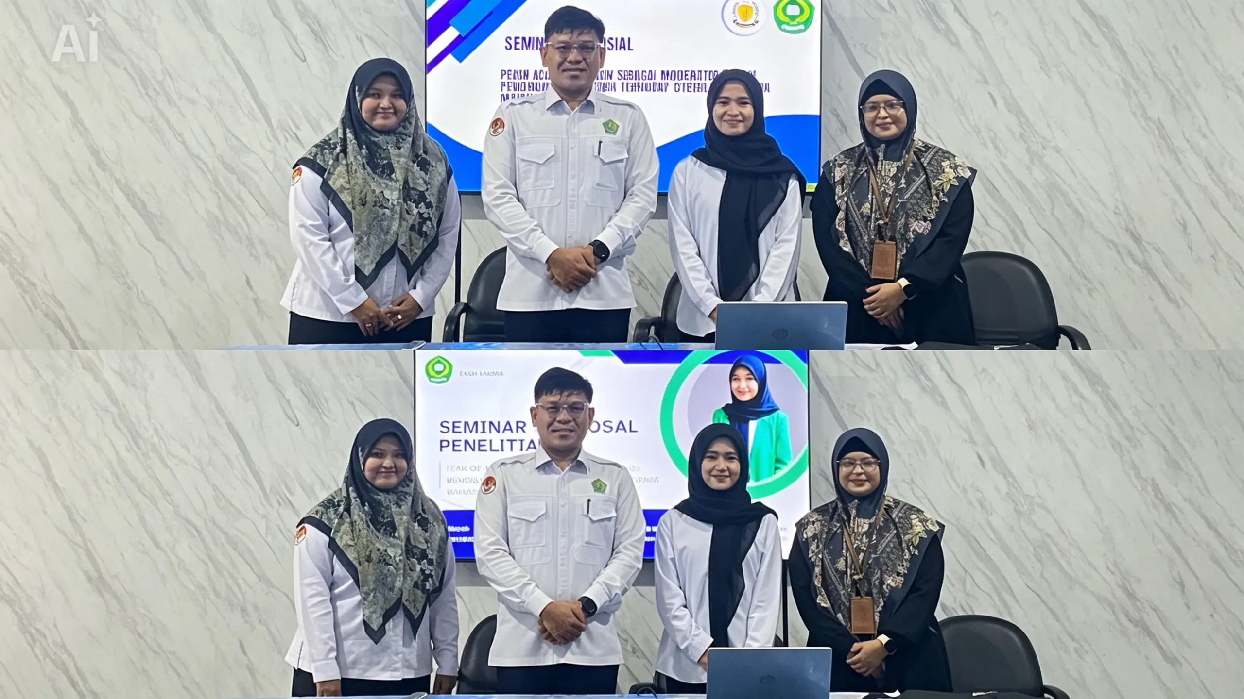 Akselerasi Kelulusan Jalur Publikasi, Dua Mahasiswi Psikologi Islam Sampaikan Rancangan Artikel Ilmiah