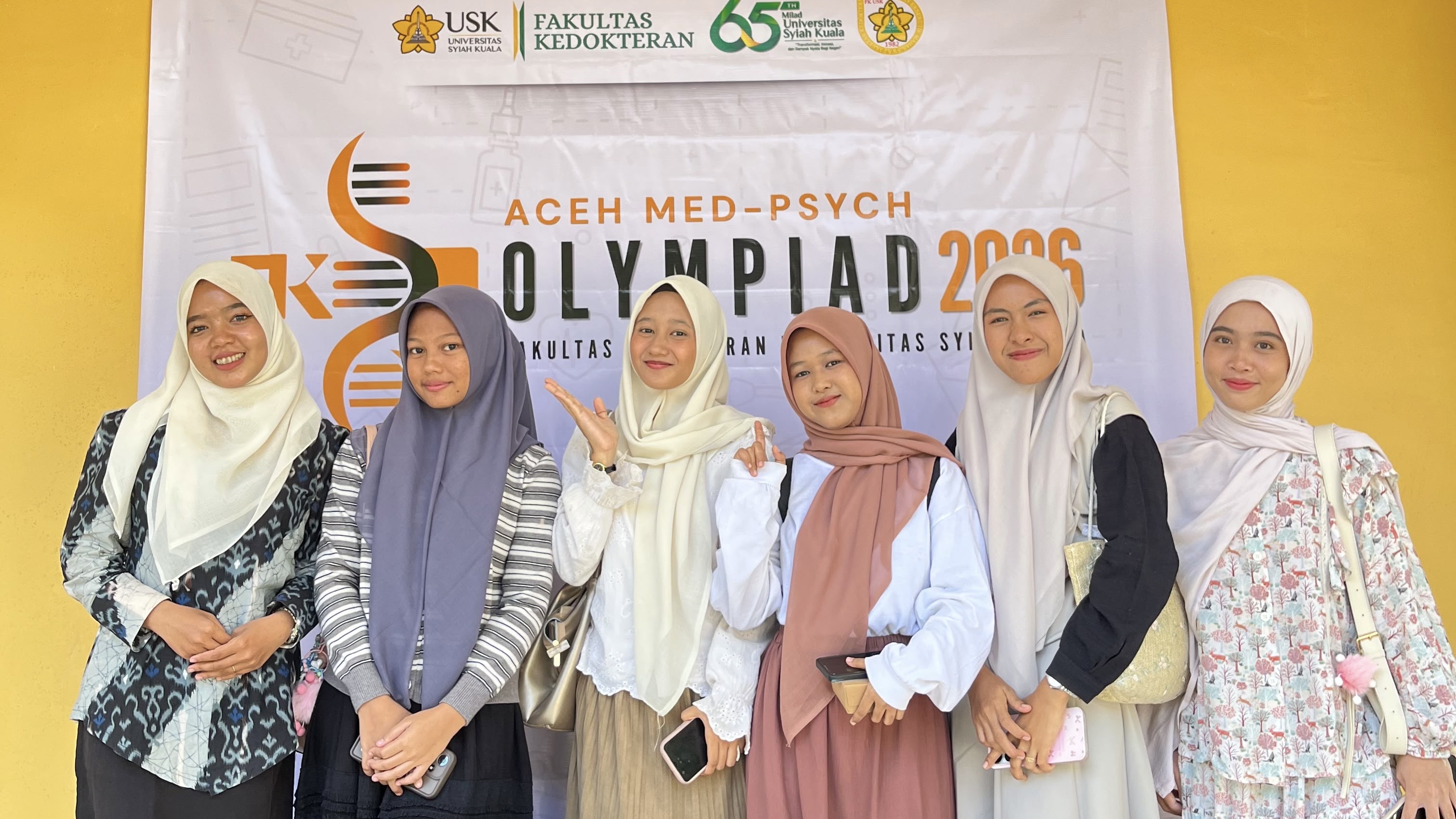 Unjuk Diri di Tingkat Regional, Enam Mahasiswi Psikologi Islam Bersaing di Olimpiade Psikologi USK