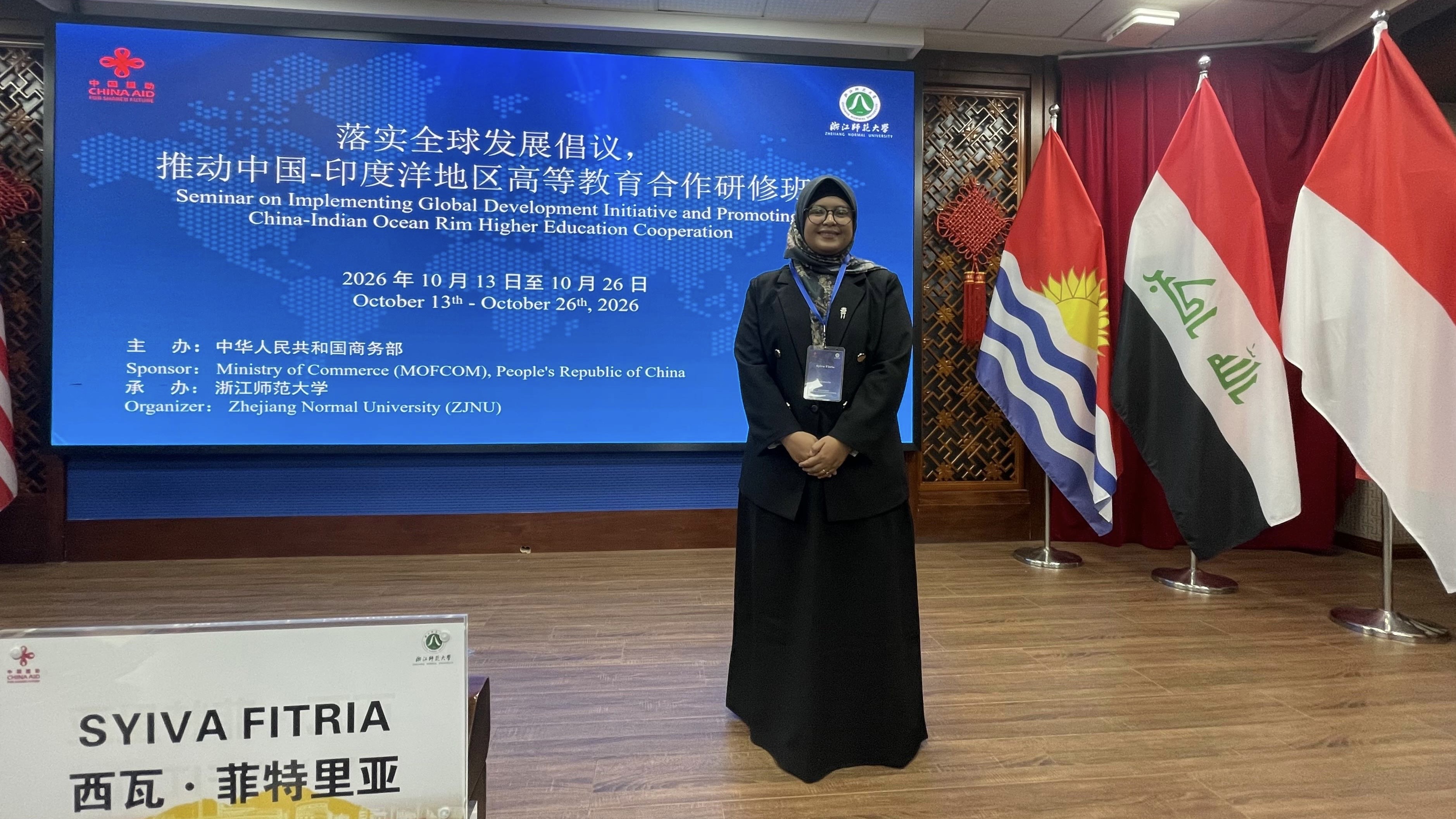 Bentangkan Sayap ke Kancah Global, Syiva Fitria Terpilih Jadi Delegasi Indonesia di Forum Internasional Tiongkok