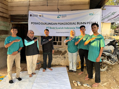 Bangun Resiliensi Pasca-Banjir, Muhammad Irfandy Bersama BSI Maslahat dan Kresna HIMPSI Pulihkan Trauma Warga Aceh Tamiang