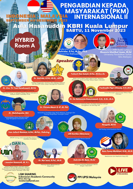 Dosen Psikologi Islam Menjadi Narasumber dalam Kolaborasi PKM Internasional II oleh LSM SHARING: Pemberdayaan Pekerja Migran Indonesia di Malaysia dengan Terapi SEFT