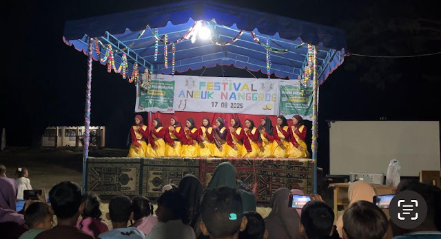 Festival Aneuk Nanggroe Jadi Penutup Manis Pengabdian M. Wahyu Alhabib di Lampanah
