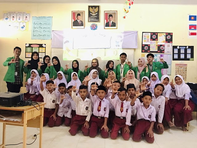 Fitri Diana Berikan Edukasi Siswa SDN 1 Alur Nunang tentang Bahaya Bullying