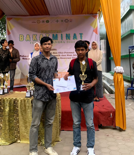 Gelaran Festival Minat Bakat FEBI 2024, Muhammad Faiz Sabet Juara 2 Cabang Tenis Meja
