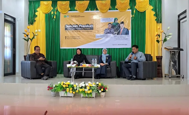 Kegiatan Sekolah Pranikah, Dedy Surya Sampaikan Aspek Kesiapan Psikologis Jelang Pernikahan