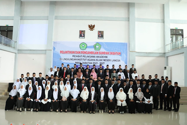 Kembali, Ketua dan Sekretaris Prodi Psikologi Islam Dilantik