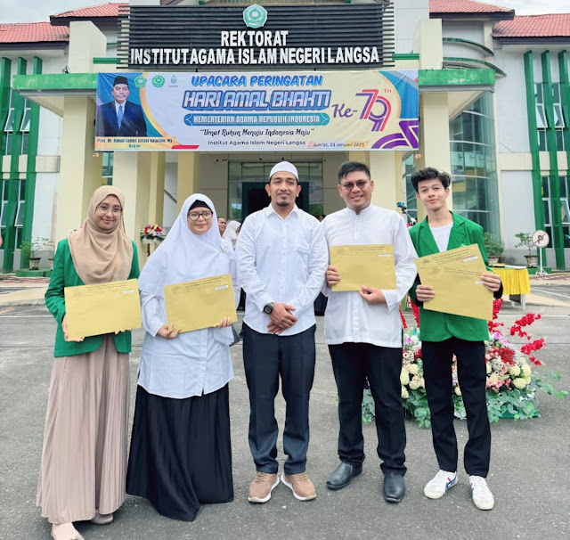 Perayaan Hari Amal Bakti ke-79, Prodi Psikologi Islam Raih Penghargaan dari Rektor