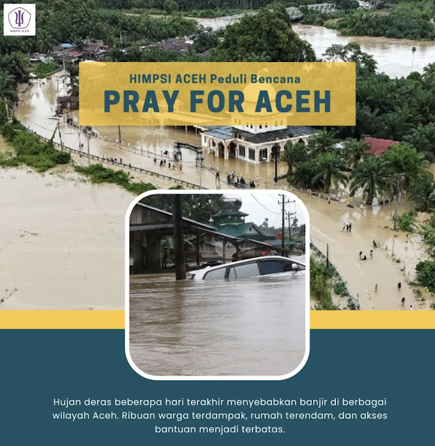Prodi Psikologi Islam Serahkan Bantuan HIMPSI Wilayah Aceh kepada Mahasiswa Korban Banjir