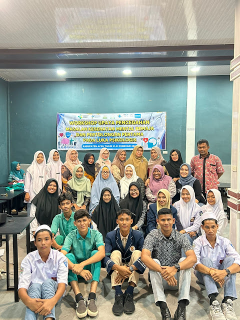 Psikolog Sekaligus Dosen Prodi Psikologi Islam IAIN Langsa Menjadi Narasumber Workshop Pencegahan Masalah Kesehatan Mental Remaja di Aceh Timur